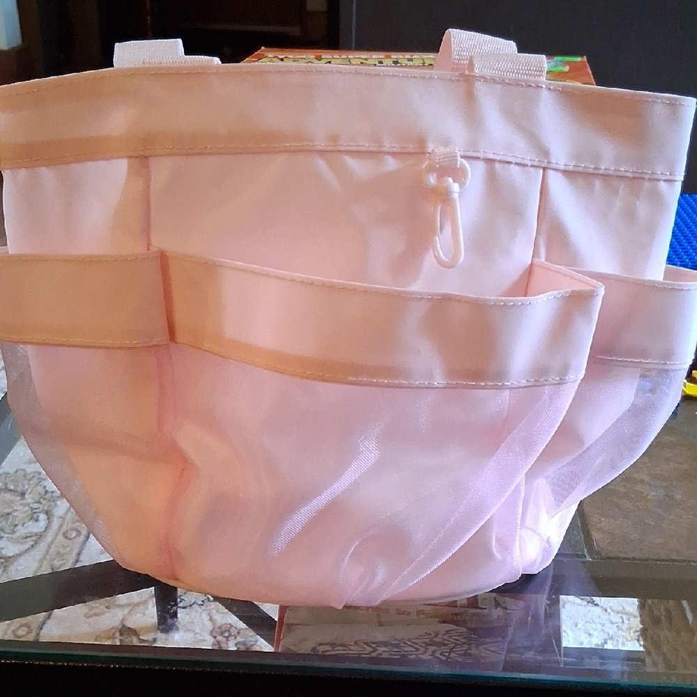 MESH MULTIPOCKET SHOWER CADDY